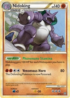 Image for Nidoking (006/102) [Deck Exclusives] - Pokemon