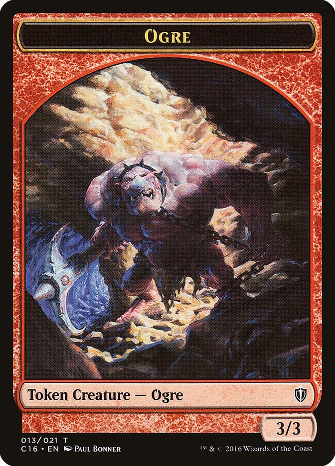 Image for Ogre // Bird (007) Double-Sided Token (13 // 7) [Commander 2016] - Magic: The Gathering