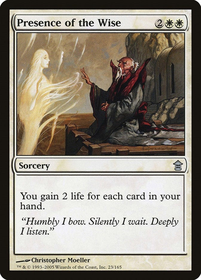 Image for Presence of the Wise (23) [Saviors of Kamigawa] - Magic: The Gathering