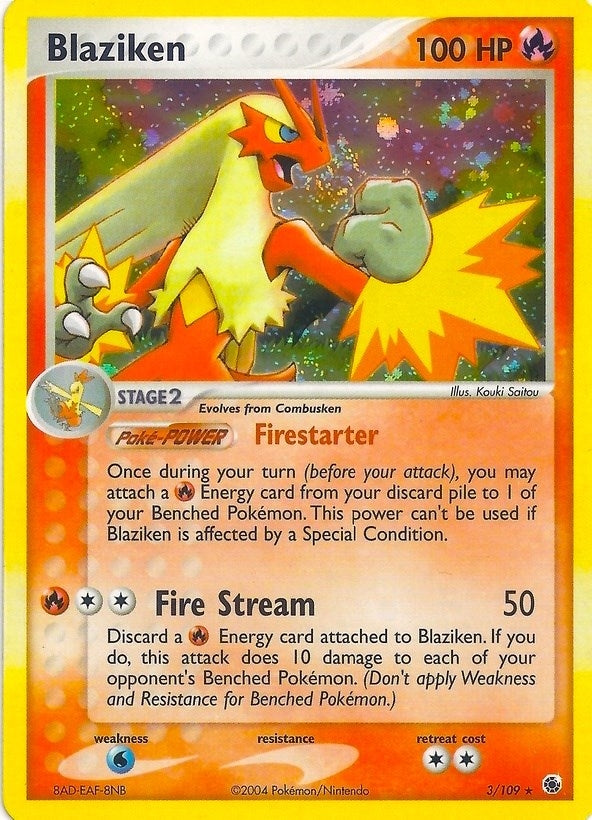 Image for Blaziken (Holo) (3) [EX Battle Stadium] - Pokemon