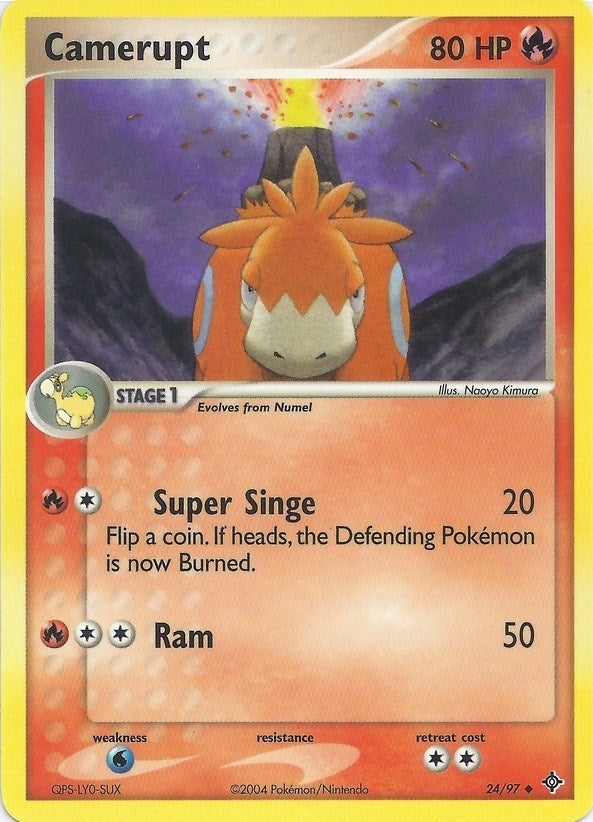 Image for Camerupt (24) [EX Battle Stadium] - Pokemon