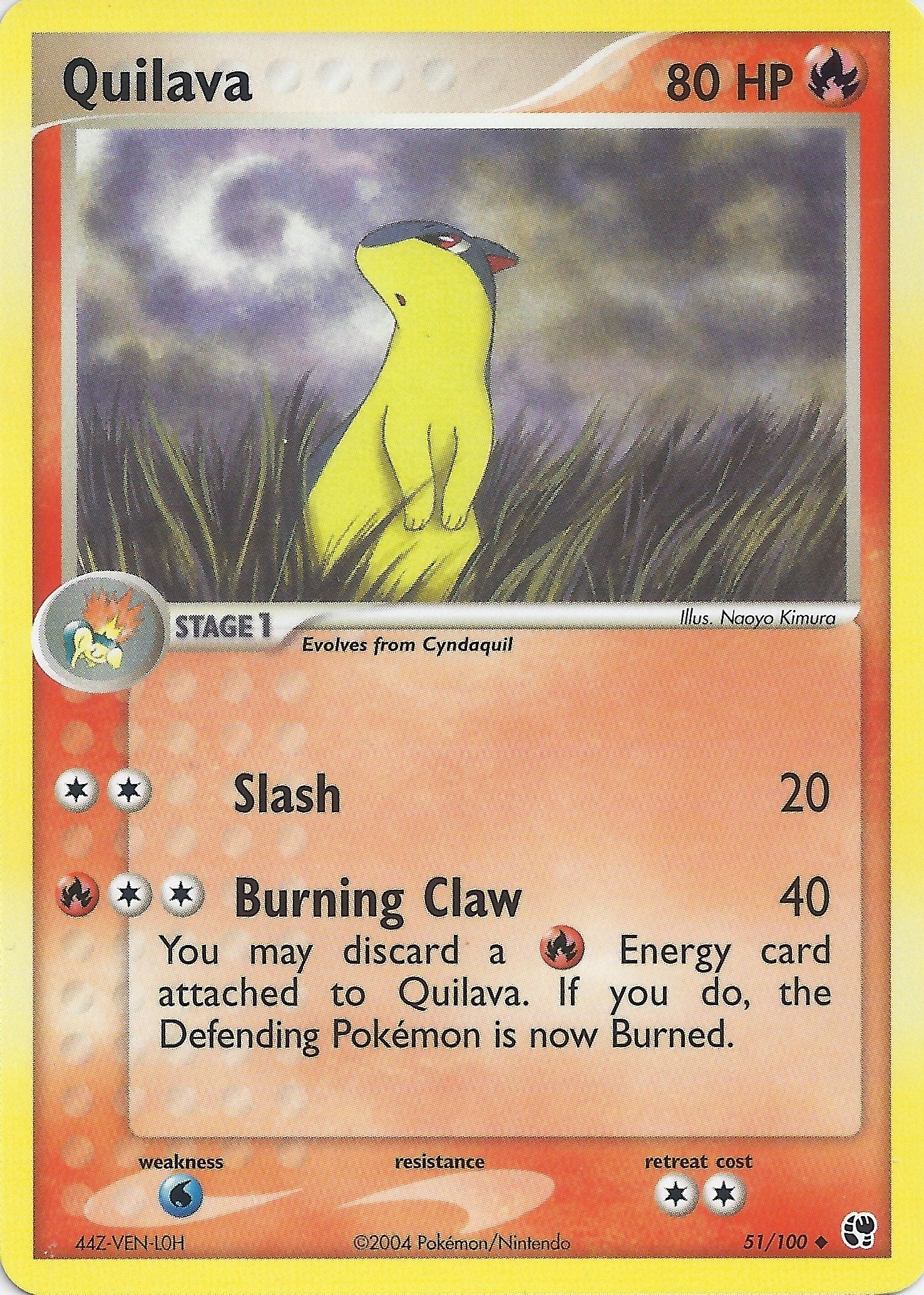 Image for Quilava (51) [EX Battle Stadium] - Pokemon