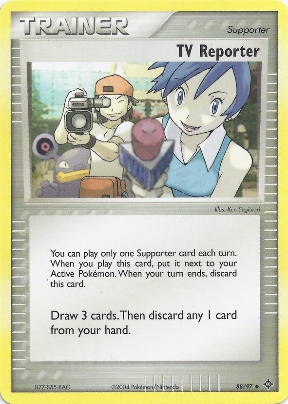 Image for TV Reporter (88) [EX Battle Stadium] - Pokemon