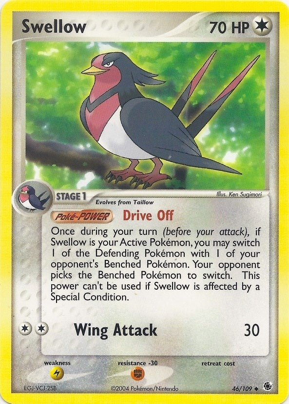 Image for Swellow (46) [EX Battle Stadium] - Pokemon