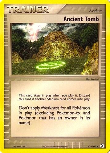 Image for Ancient Tomb (87) [EX Battle Stadium] - Pokemon