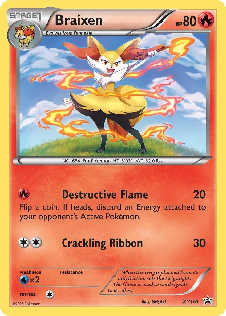 Image for Braixen - XY161 (XY161) [XY Promos] - Pokemon