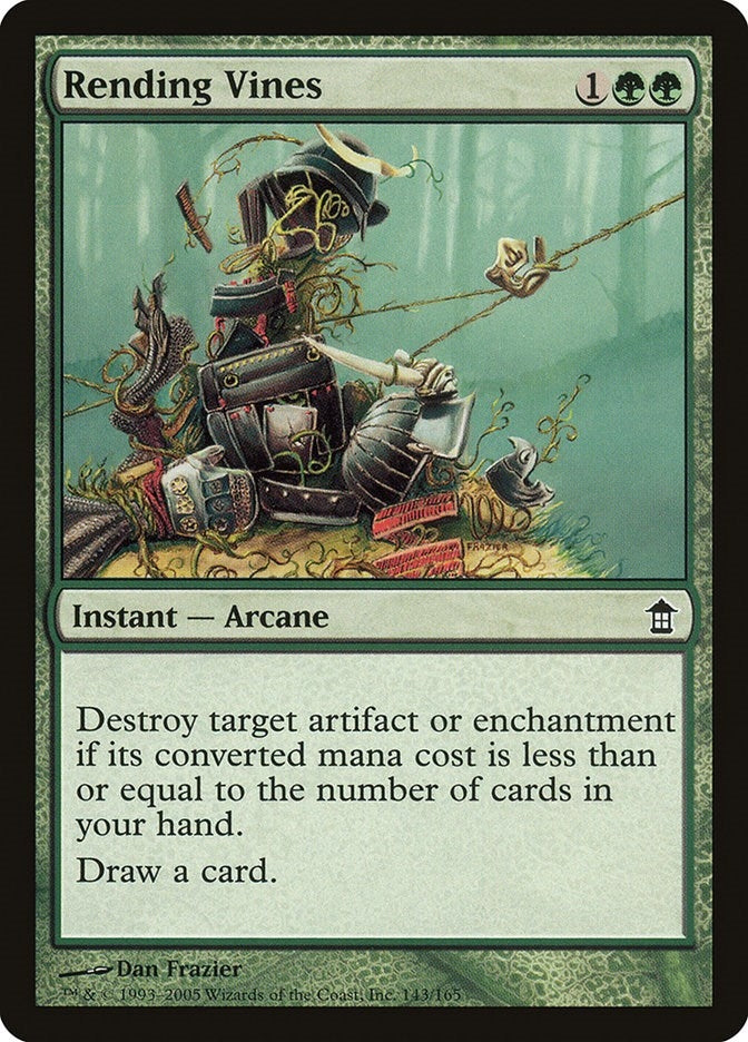 Image for Rending Vines (143) [Saviors of Kamigawa] - Magic: The Gathering