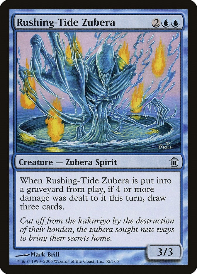 Image for Rushing-Tide Zubera (52) [Saviors of Kamigawa] - Magic: The Gathering