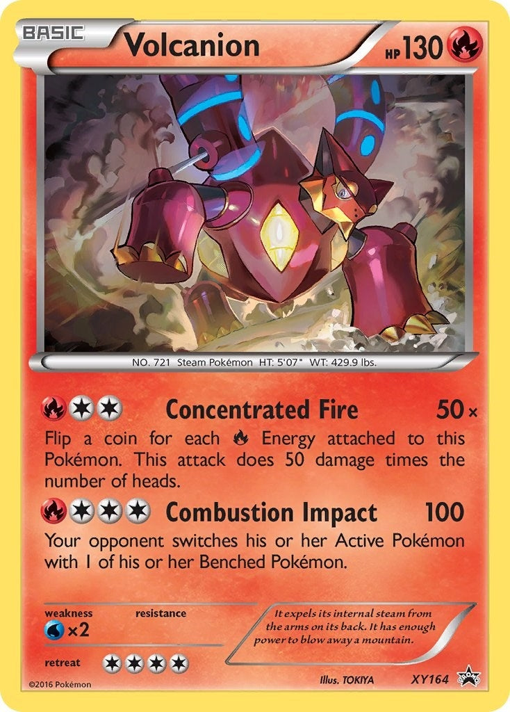 Image for Volcanion - XY164 (XY164) [XY Promos] - Pokemon
