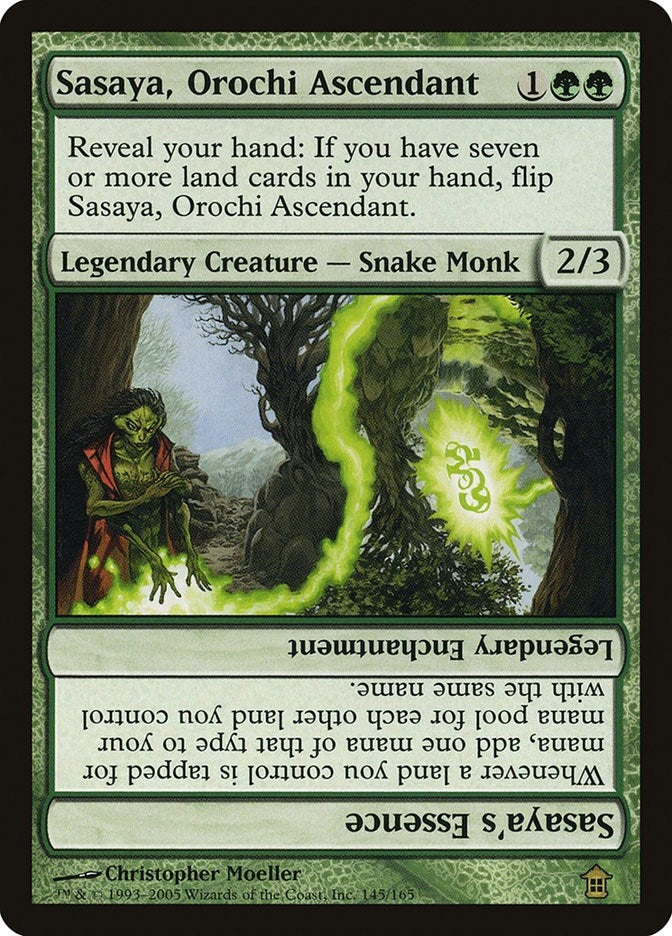Image for Sasaya, Orochi Ascendant (145) [Saviors of Kamigawa] - Magic: The Gathering