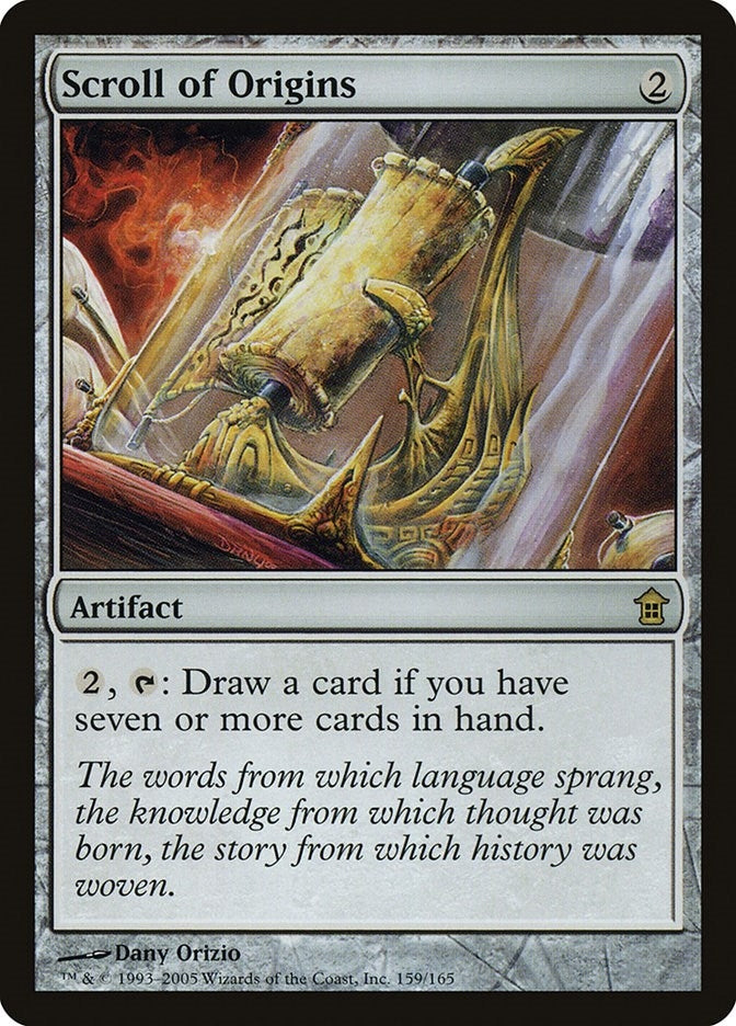 Image for Scroll of Origins (159) [Saviors of Kamigawa] - Magic: The Gathering