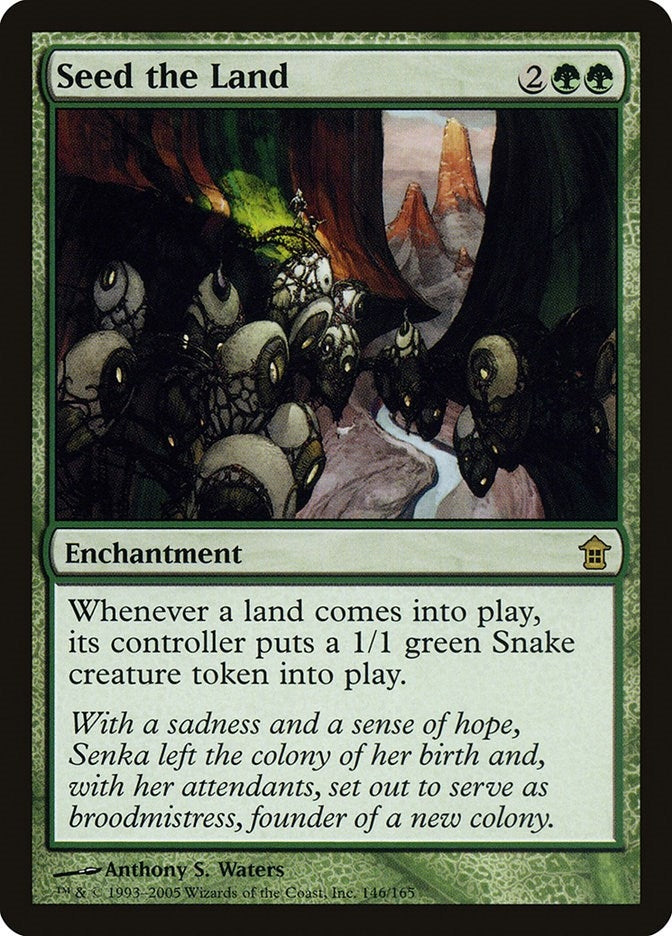 Image for Seed the Land (146) [Saviors of Kamigawa] - Magic: The Gathering