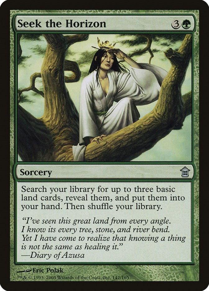 Image for Seek the Horizon (147) [Saviors of Kamigawa] - Magic: The Gathering
