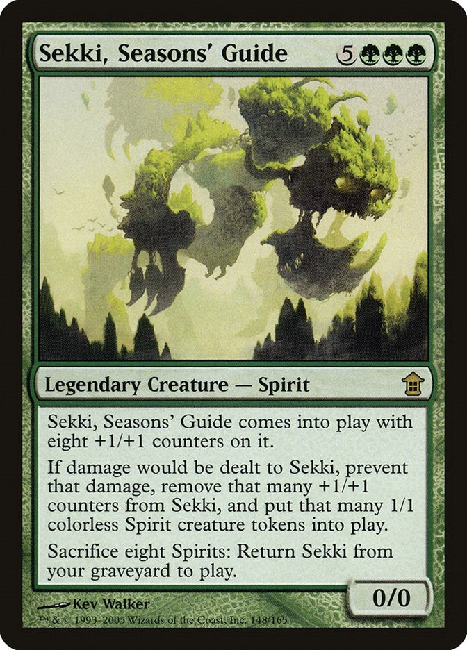 Image for Sekki, Seasons' Guide (148) [Saviors of Kamigawa] - Magic: The Gathering