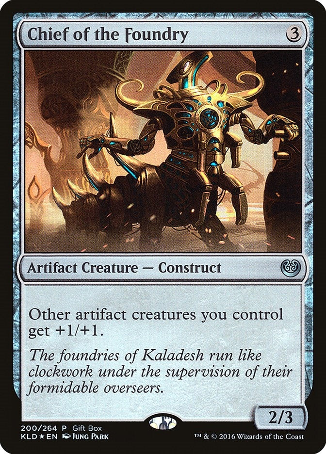 Image for Chief of the Foundry (200) [Gift Boxes and Promos] - Magic: The Gathering