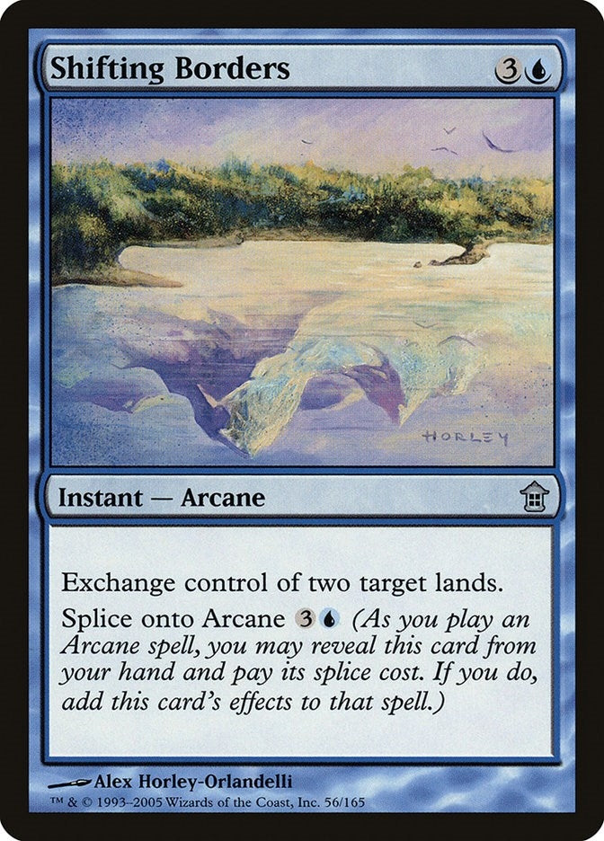 Image for Shifting Borders (56) [Saviors of Kamigawa] - Magic: The Gathering