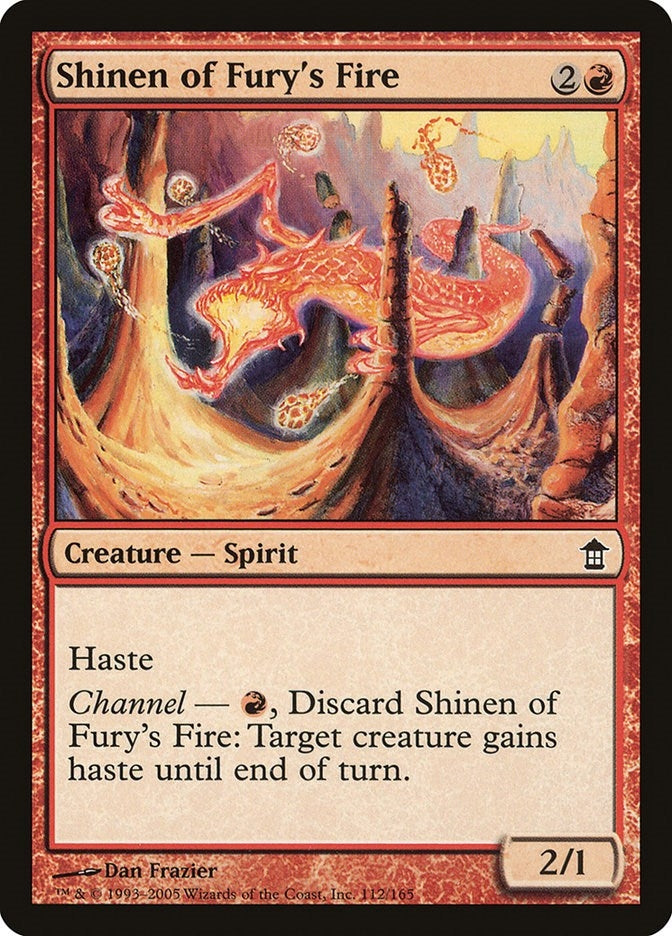 Image for Shinen of Fury's Fire (112) [Saviors of Kamigawa] - Magic: The Gathering