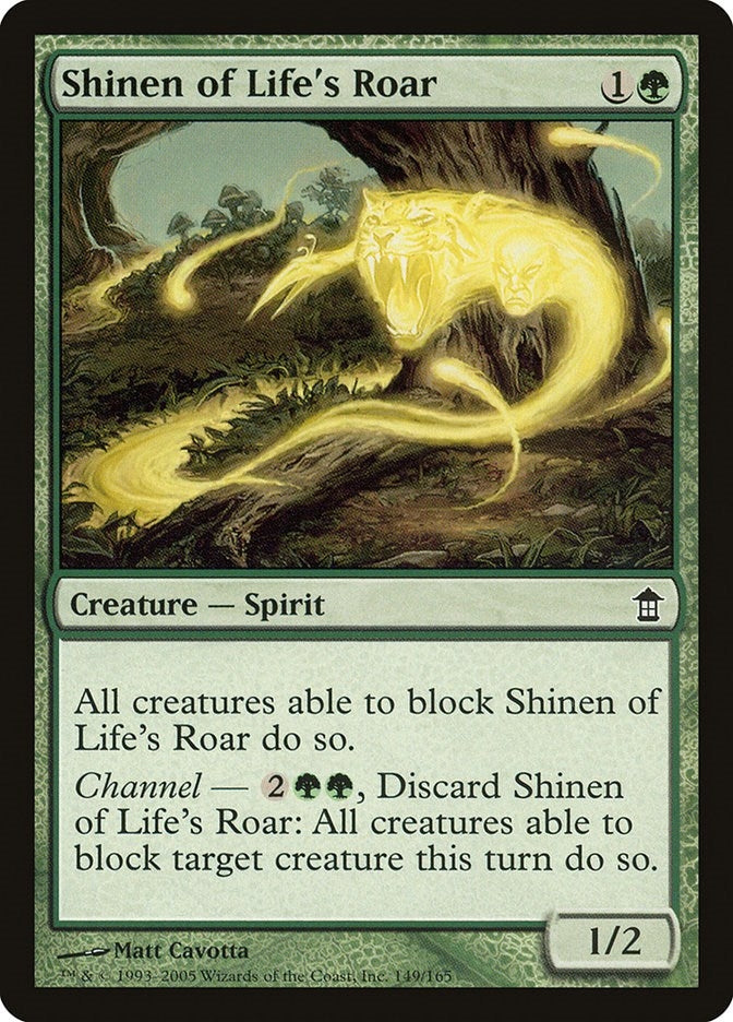 Image for Shinen of Life's Roar (149) [Saviors of Kamigawa] - Magic: The Gathering