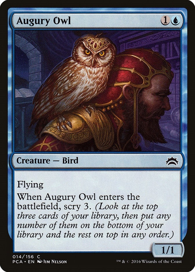 Image for Augury Owl (14) [Planechase Anthology] - Magic: The Gathering