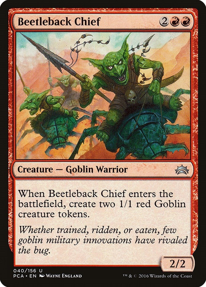 Image for Beetleback Chief (40) [Planechase Anthology] - Magic: The Gathering