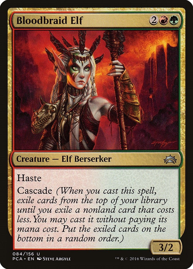 Image for Bloodbraid Elf (84) [Planechase Anthology] - Magic: The Gathering
