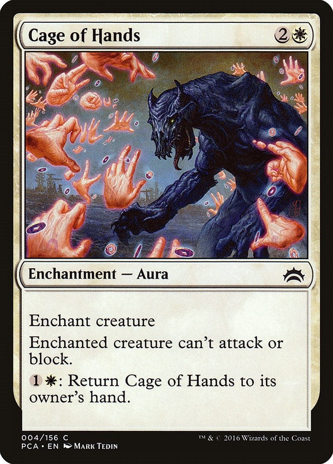 Image for Cage of Hands (4) [Planechase Anthology] - Magic: The Gathering