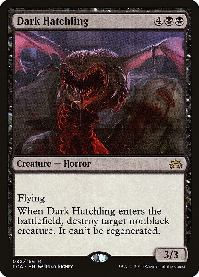 Image for Dark Hatchling (32) [Planechase Anthology] - Magic: The Gathering