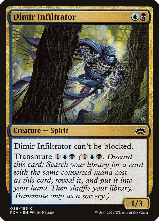 Image for Dimir Infiltrator (86) [Planechase Anthology] - Magic: The Gathering
