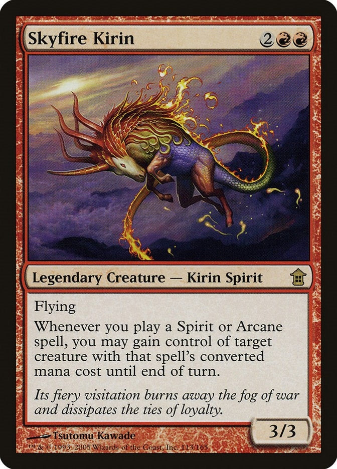 Image for Skyfire Kirin (113) [Saviors of Kamigawa] - Magic: The Gathering