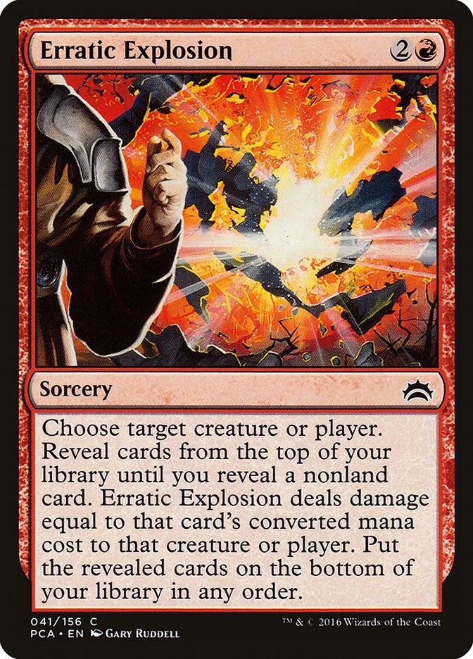 Image for Erratic Explosion (41) [Planechase Anthology] - Magic: The Gathering