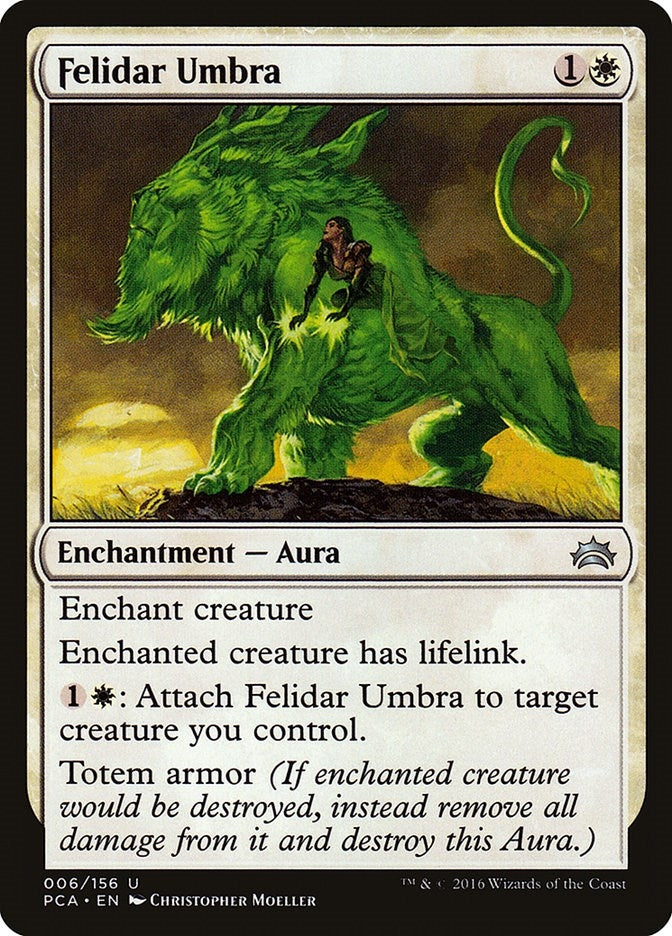 Image for Felidar Umbra (6) [Planechase Anthology] - Magic: The Gathering