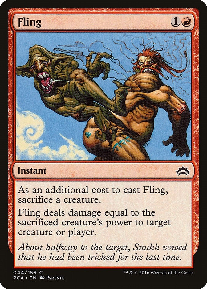 Image for Fling (44) [Planechase Anthology] - Magic: The Gathering
