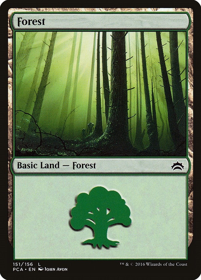 Image for Forest (151) (151) [Planechase Anthology] - Magic: The Gathering