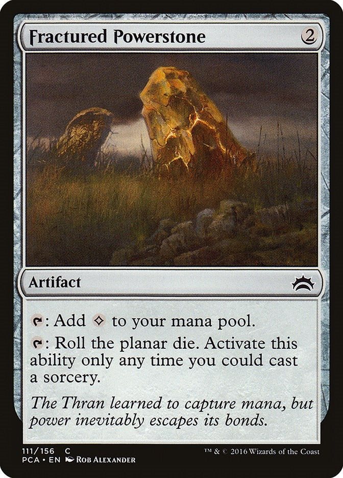 Image for Fractured Powerstone (111) [Planechase Anthology] - Magic: The Gathering