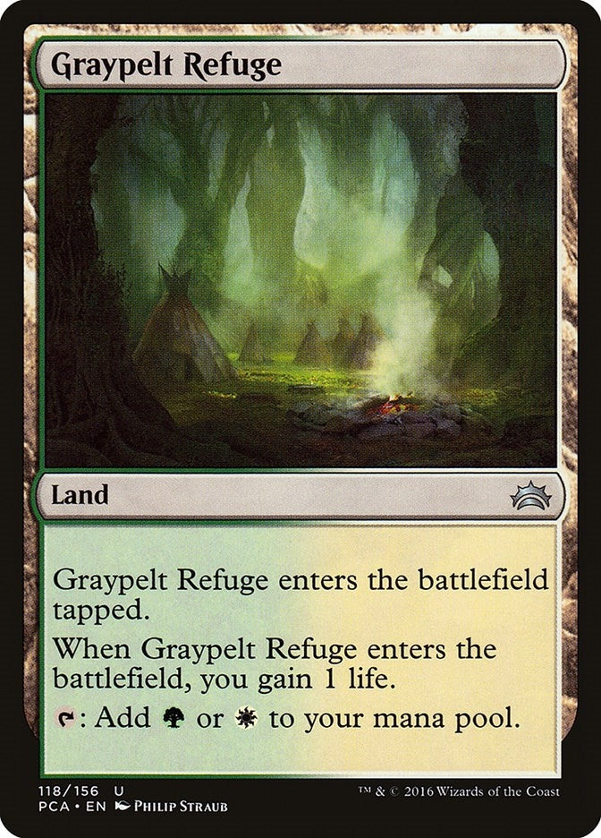 Image for Graypelt Refuge (118) [Planechase Anthology] - Magic: The Gathering