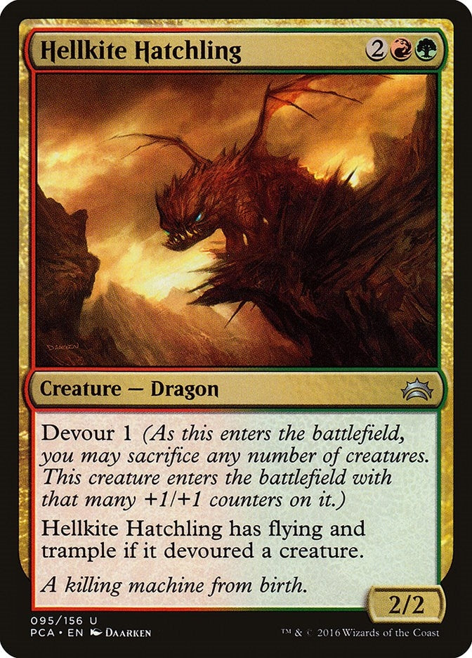 Image for Hellkite Hatchling (95) [Planechase Anthology] - Magic: The Gathering