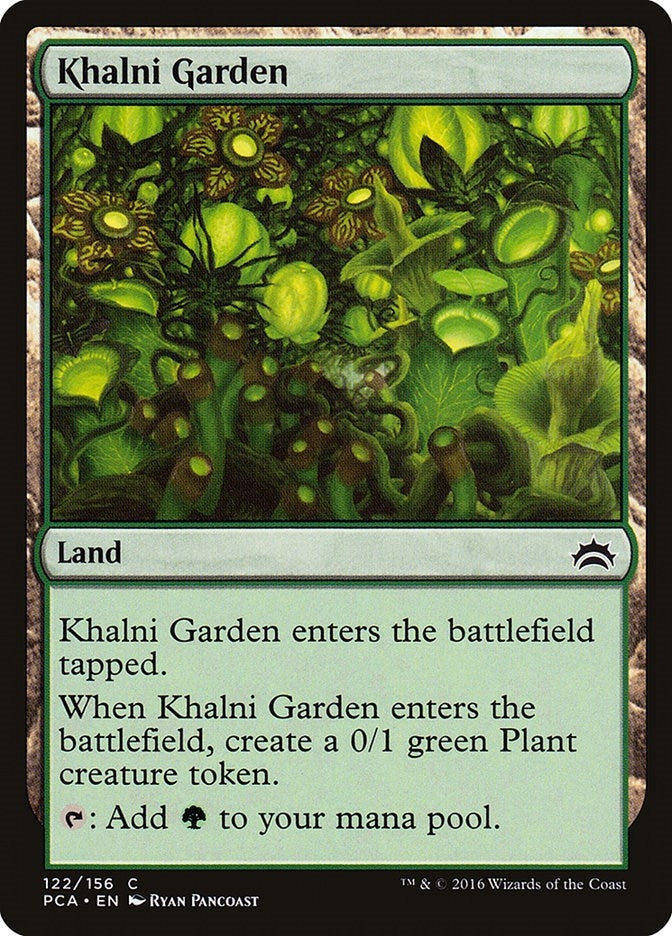 Image for Khalni Garden (122) [Planechase Anthology] - Magic: The Gathering