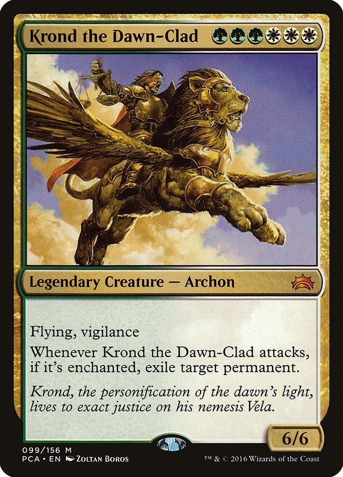 Image for Krond the Dawn-Clad (99) [Planechase Anthology] - Magic: The Gathering