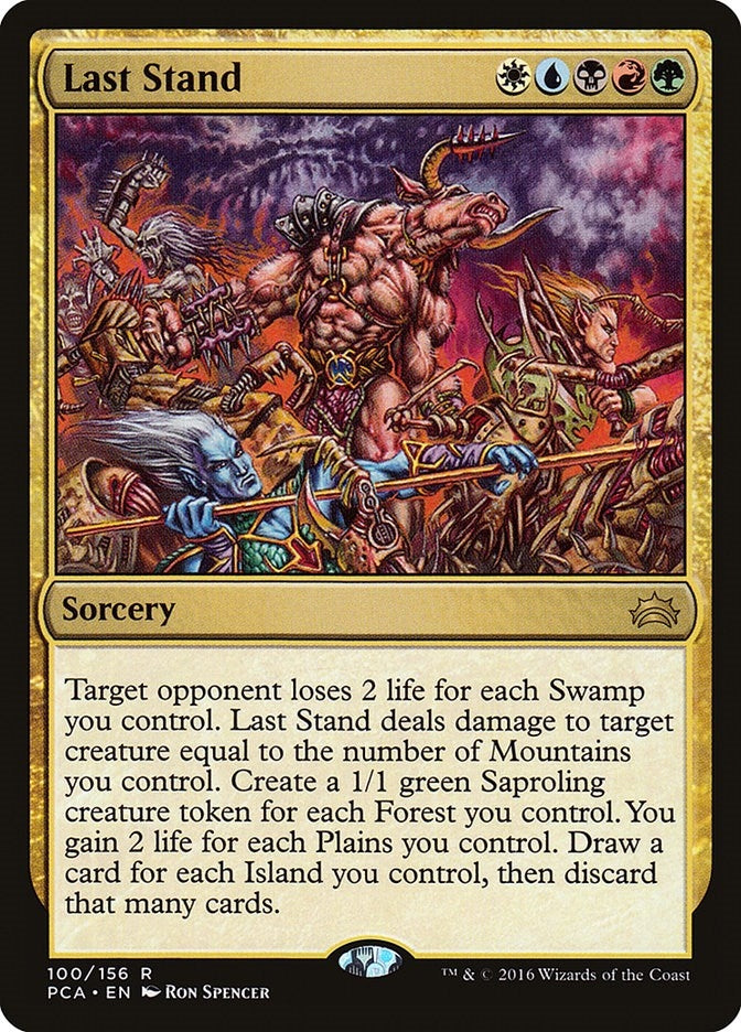 Image for Last Stand (100) [Planechase Anthology] - Magic: The Gathering