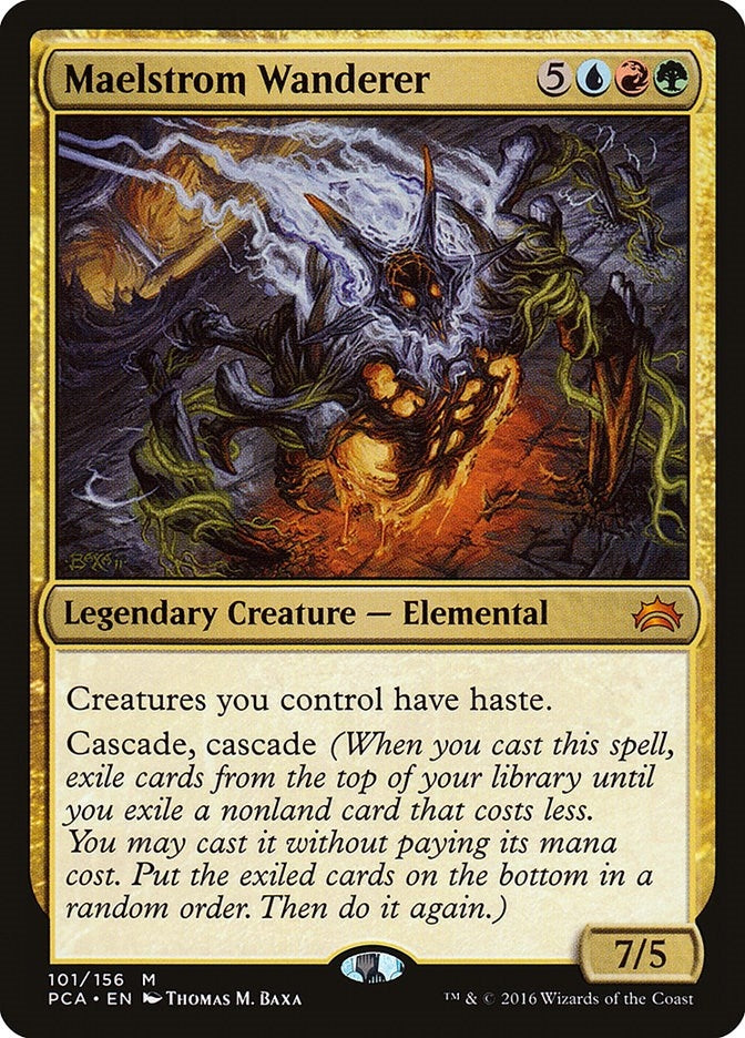 Image for Maelstrom Wanderer (101) [Planechase Anthology] - Magic: The Gathering
