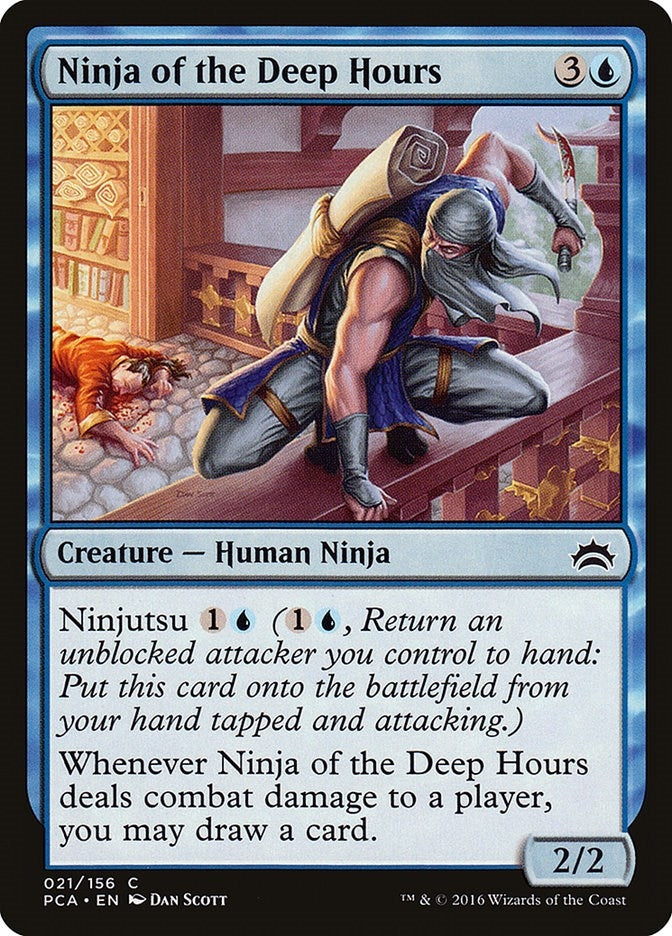Image for Ninja of the Deep Hours (21) [Planechase Anthology] - Magic: The Gathering