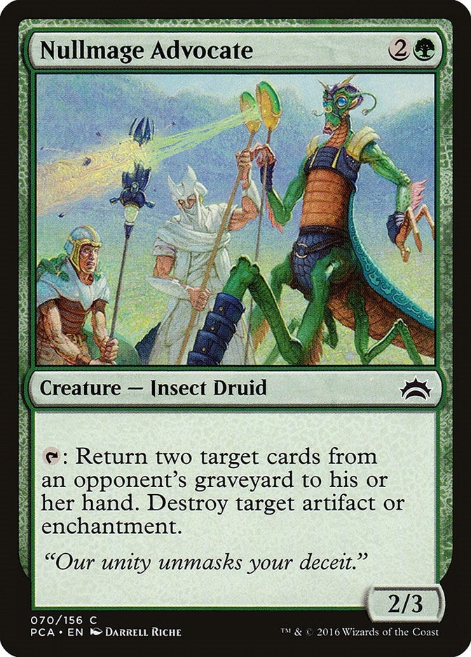 Image for Nullmage Advocate (70) [Planechase Anthology] - Magic: The Gathering