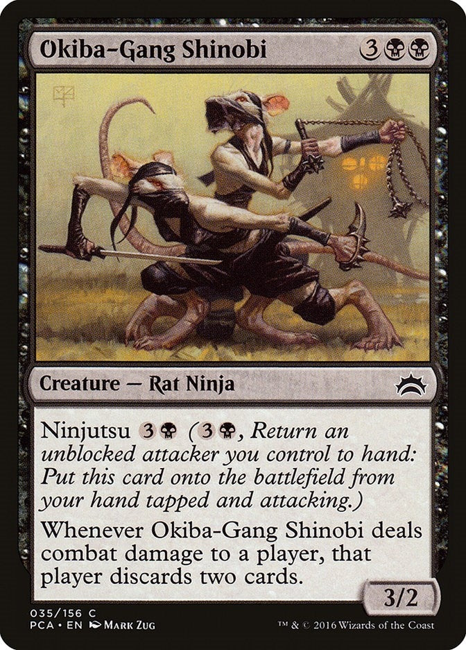 Okiba-Gang Shinobi (35) [Planechase Anthology]