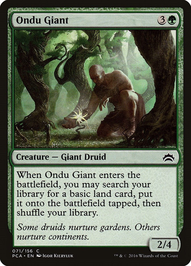 Image for Ondu Giant (71) [Planechase Anthology] - Magic: The Gathering