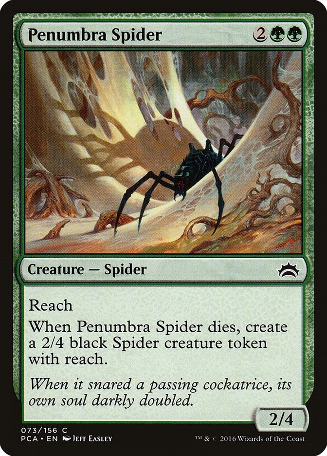 Image for Penumbra Spider (73) [Planechase Anthology] - Magic: The Gathering