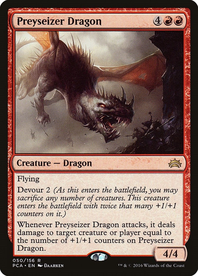 Image for Preyseizer Dragon (50) [Planechase Anthology] - Magic: The Gathering