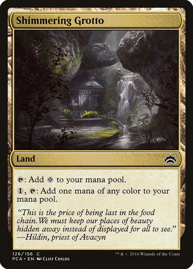 Image for Shimmering Grotto (126) [Planechase Anthology] - Magic: The Gathering