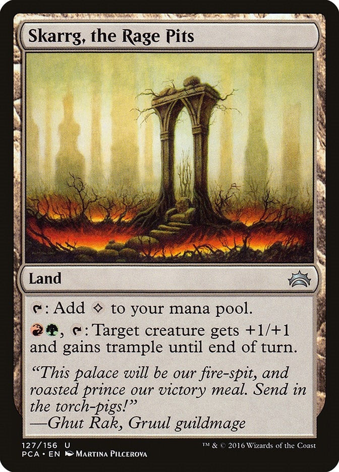 Image for Skarrg, the Rage Pits (127) [Planechase Anthology] - Magic: The Gathering
