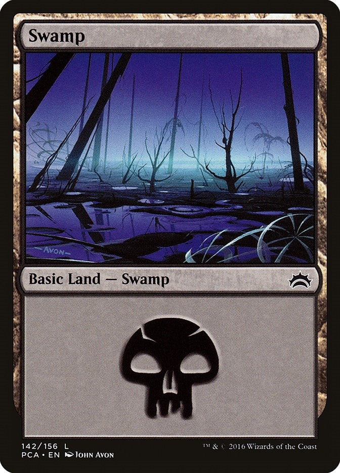 Image for Swamp (142) (142) [Planechase Anthology] - Magic: The Gathering