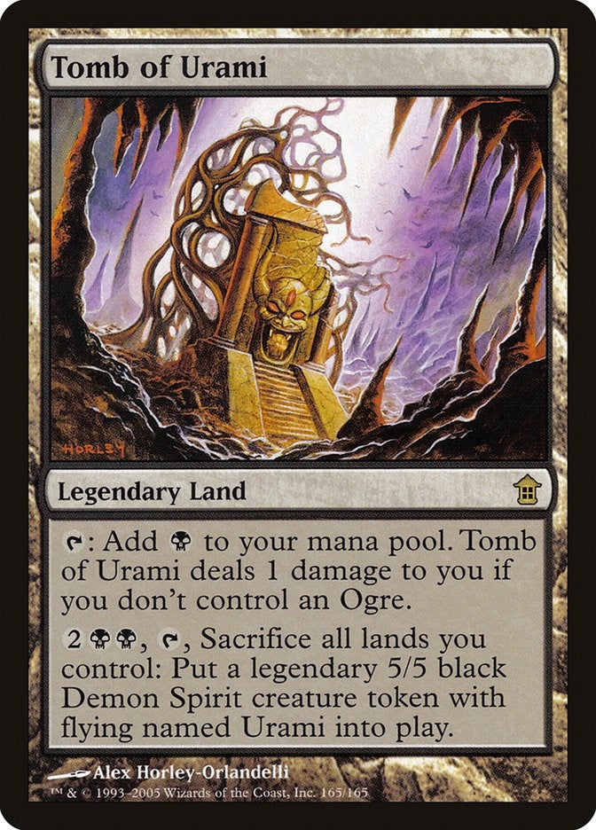 Image for Tomb of Urami (165) [Saviors of Kamigawa] - Magic: The Gathering